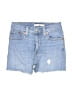 Levi's Blue Denim Shorts Size 24 waist - photo 1