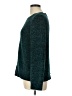 Chico's 100% Polyester Metallic Teal Pullover Sweater Size Lg (2) - photo 5