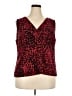 Jones Studio Red Sleeveless Blouse Size 20 - photo 1