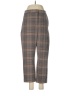 Express Plaid Brown Dress Pants Size 8 - photo 1