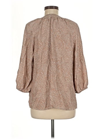 Joie 3/4 Sleeve Silk Top (view 2)