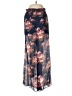 Elevenses 100% Recycled Polyester Floral Blue Ivory Casual Pants Size S - photo 1