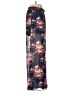 Elevenses 100% Recycled Polyester Floral Blue Ivory Casual Pants Size S - photo 4