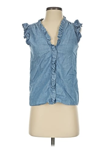 J.Crew Factory Store Sleeveless Blouse (view 1)