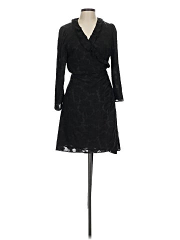 Madewell Ruffled Wrap Dress in Floral Jacquard (view 1)