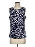 Kasper Blue Sleeveless Blouse Size S - photo 1