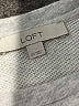 Ann Taylor LOFT 100% Cotton Silver Sweatshirt Size XS - photo 7
