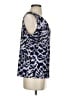 Kasper Blue Sleeveless Blouse Size S - photo 4