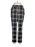 H&M Plaid Black Casual Pants Size 8 - photo 1