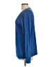 Croft & Barrow 100% Cotton Blue Pullover Sweater Size L - photo 5