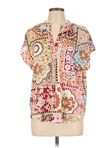 Cupcakes & Cashmere Short Sleeve Blouse (view 1)