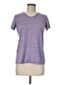 Real Essentials Purple Short Sleeve Top Size M - photo 1