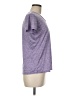 Real Essentials Purple Short Sleeve Top Size M - photo 4