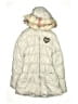 Jessica Simpson 100% Polyester Ivory Snow Jacket Size 14 - 16 - photo 1