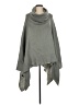 BCBGMAXAZRIA 100% Acrylic Gray Poncho One size - photo 1