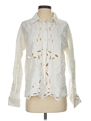 Derek Lam 10 Crosby Long Sleeve Blouse (view 1)