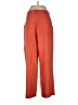 Veronica Beard Orange Linen Pants Size 10 - photo 2