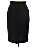 Max Mara Solid Black Wool Skirt Size 10 - photo 2