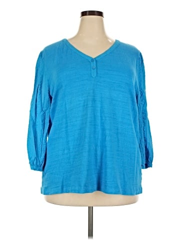 Chico's 3/4 Sleeve Blouse (view 1)