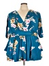 Kiyonna Teal Kimono Size 3X Plus - photo 1