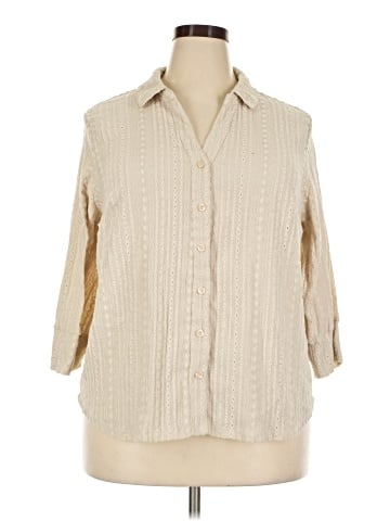 Fred David 3/4 Sleeve Blouse (view 1)
