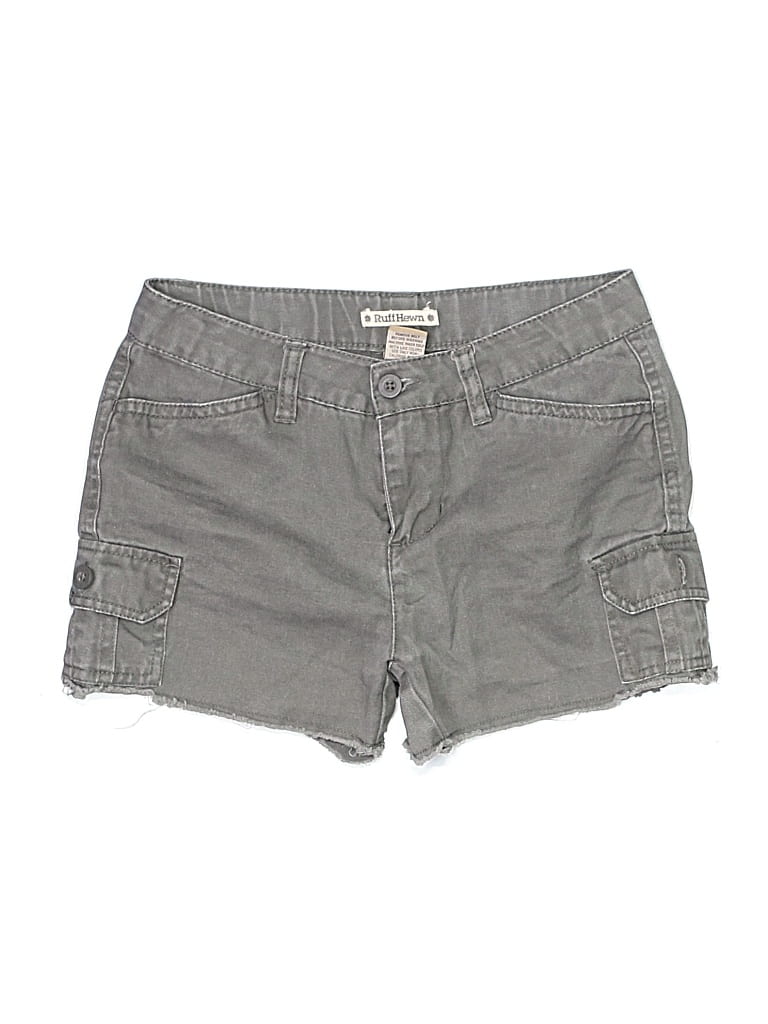 Pre-owned Ruff Hewn Khaki Shorts In Gray