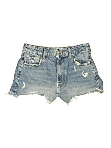 Zara Denim Shorts (view 1)