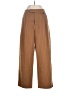Madewell Stripes Brown Wool Pants Size 8 - photo 1