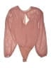 Express 100% Polyester Pink Long Sleeve Blouse Size XS - photo 1