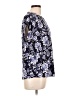 Tahari Blue Short Sleeve Blouse Size L - photo 4