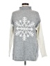 Cupcakes & Cashmere Silver Pullover Sweater Size M - photo 1