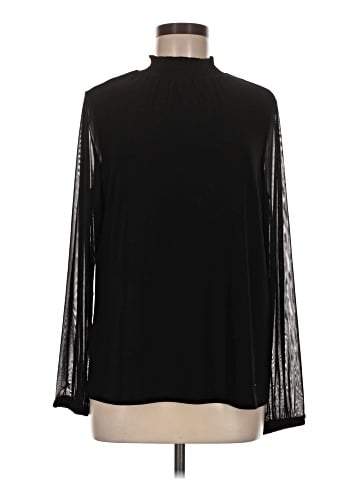Anne Klein Long Sleeve Blouse (view 1)