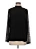 Anne Klein Black Long Sleeve Blouse Size M - photo 1