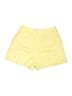 Express Solid Yellow Shorts Size 6 - photo 2