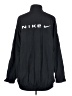 Nike 100% Nylon Black Track Jacket Size S - photo 2