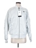 Nike 100% Nylon Silver Track Jacket Size S - photo 1