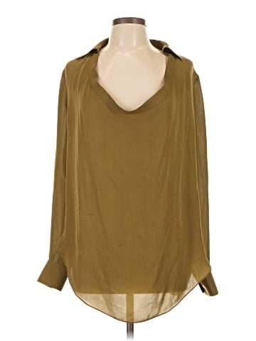 Haute Hippie 3/4 Sleeve Silk Top (view 1)