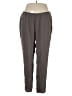 Eileen Fisher 100% Silk Solid Gray Silk Pants Size XL - photo 1