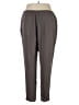 Eileen Fisher 100% Silk Solid Gray Silk Pants Size XL - photo 2