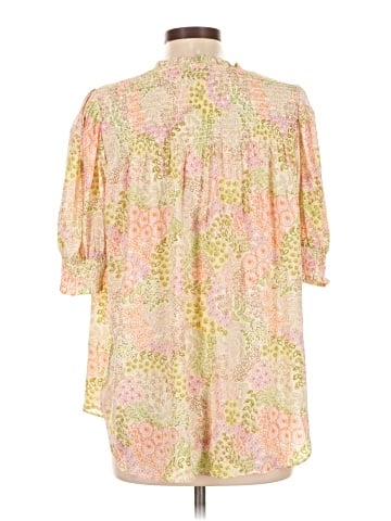 Rose + Olive 3/4 Sleeve Blouse (view 2)