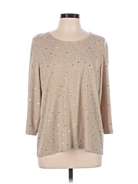 Susan Graver 3/4 Sleeve Top