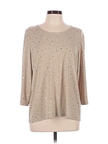 Susan Graver 3/4 Sleeve Top (view 1)