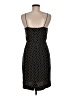 J.Crew 100% Polyester Polka Dots Black Cocktail Dress Size 6 - photo 2