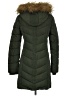 Tommy Hilfiger 100% Polyester Green Coat Size S - photo 2