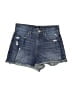 Express 100% Cotton Blue Denim Shorts Size 0 - photo 1