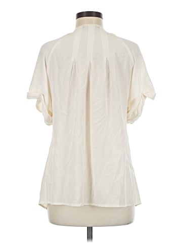 Nanette Lepore Short Sleeve Silk Top (view 2)