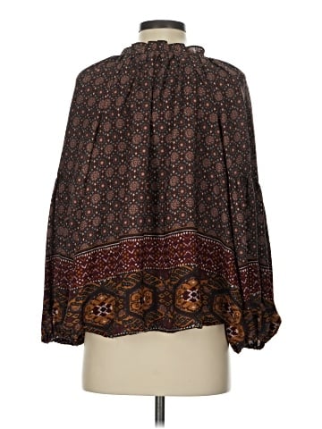 Blu Pepper Long Sleeve Blouse (view 2)