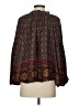 Blu Pepper 100% Polyester Brown Long Sleeve Blouse Size S - photo 2