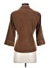 Harold's 100% Polyester Brown 3/4 Sleeve Blouse Size 4 - photo 2
