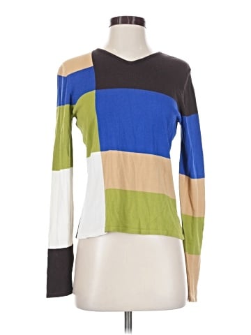 August Silk Pullover Sweater (view 1)